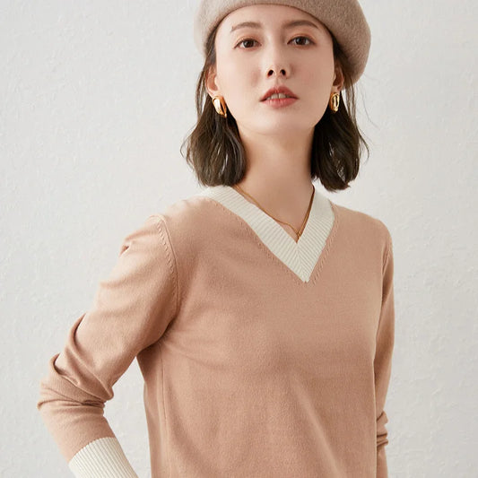 Adelaide V-Neck Cashmere Sweater