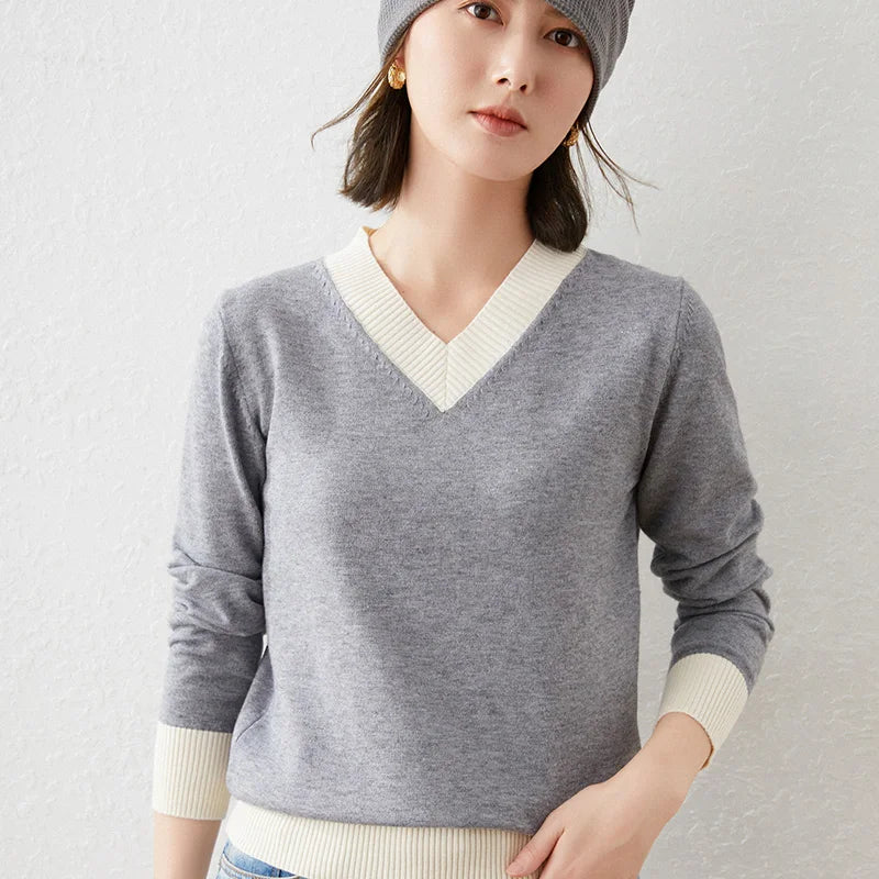 Adelaide V-Neck Cashmere Sweater