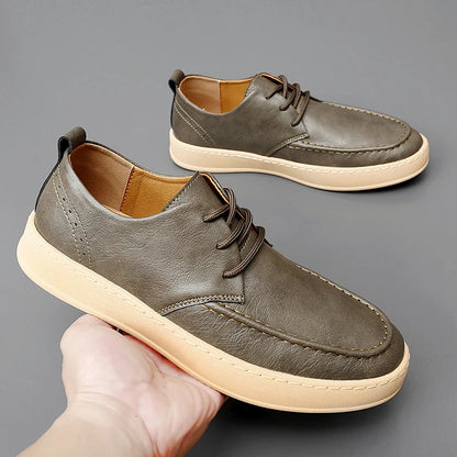 Edoardo Leather Casual Shoes