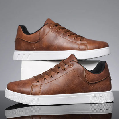 Iconic Leather Low Top Sneaker