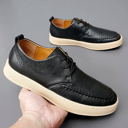 Edoardo Leather Casual Shoes